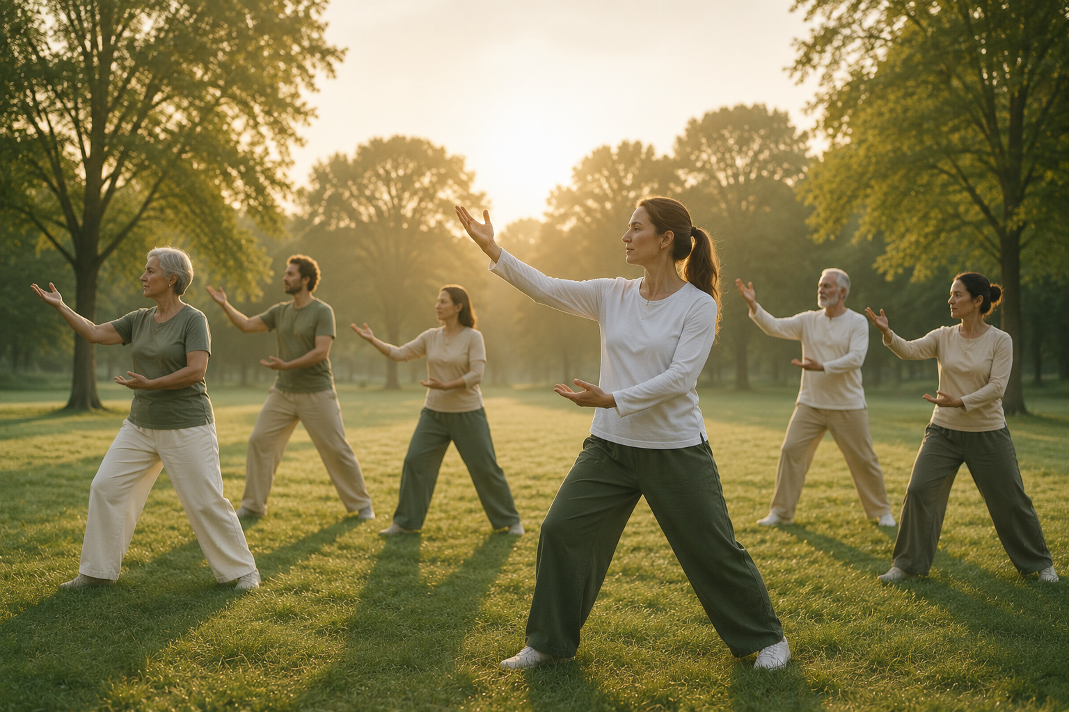 Cours hebdomadaires et stages collectifs de Qi Gong tout public